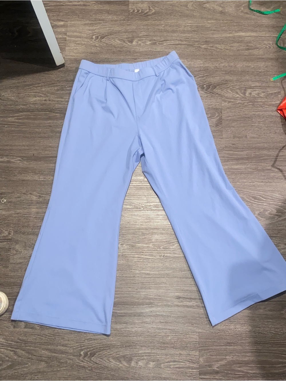 Halara Light Blue Wide Leg Stretch Dress Pants XL - Picture 2 of 13